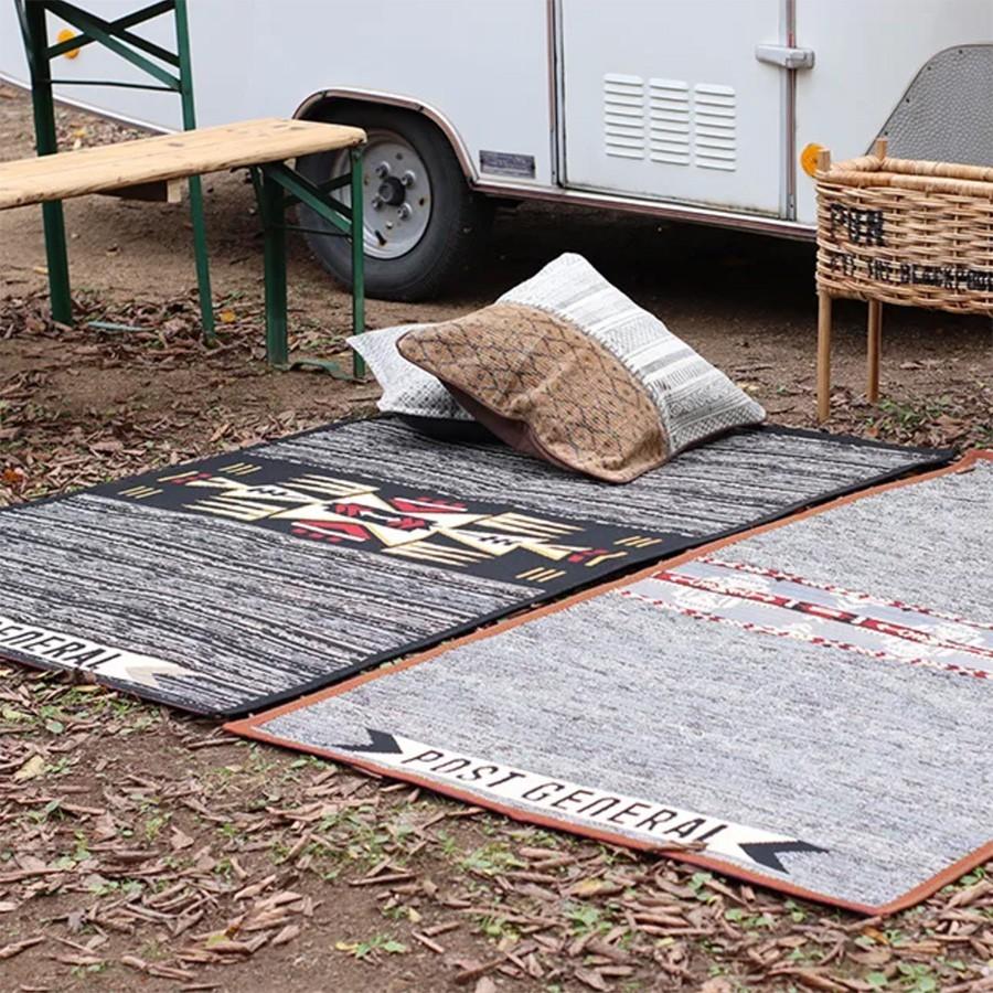 POST GENERAL(ポストジェネラル) TOGO RUG トゥーゴーラグ アウトドア ラグマット 専用キャリーバッグ付き 洗濯機で