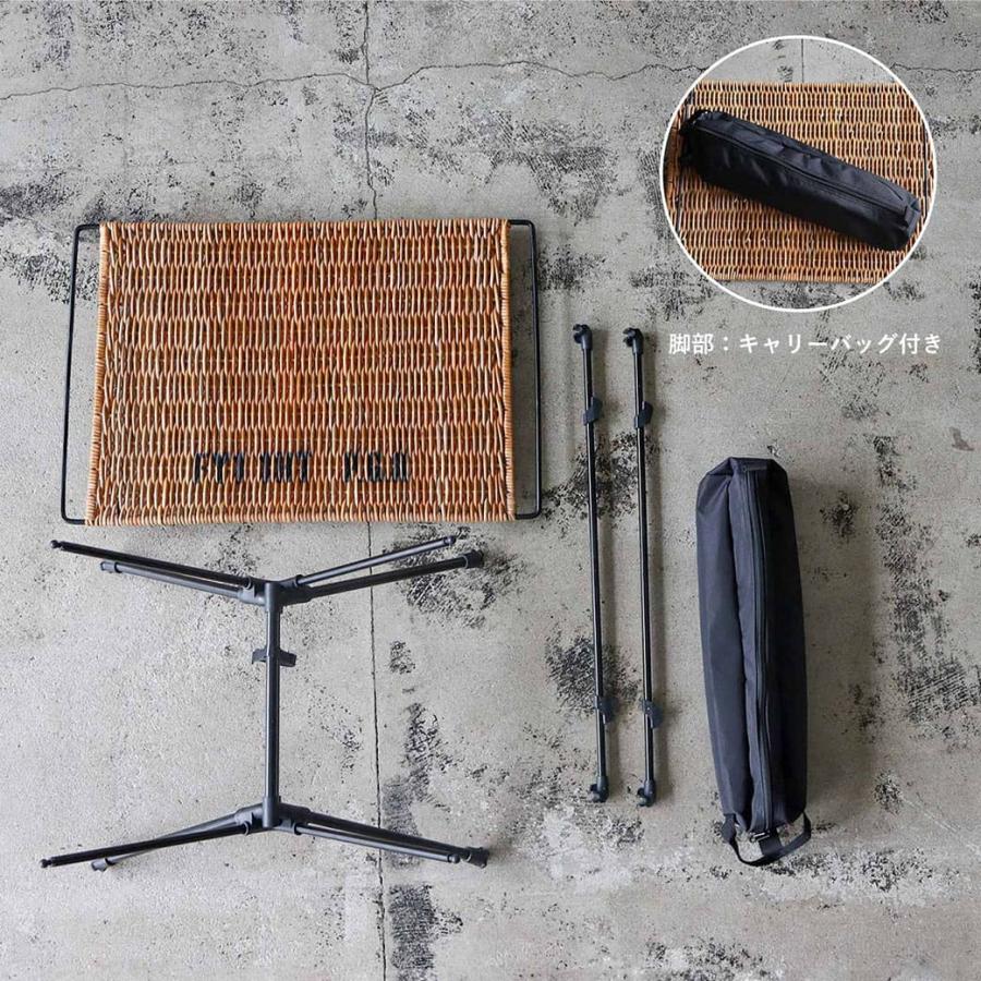 POST GENERAL GENERAL(ポストジェネラル) FOLDING RATTAN TABLE