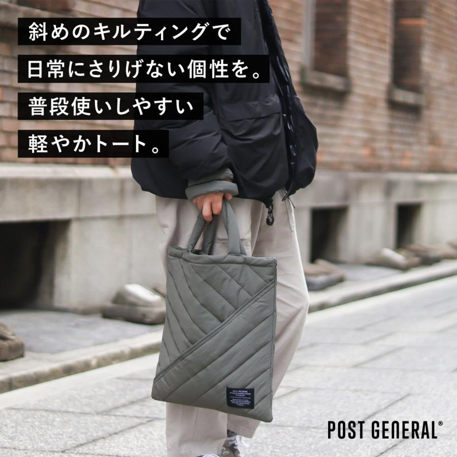 POST GENERAL POST GENERAL(ポストジェネラル) QUILTED STANDARD TOTE