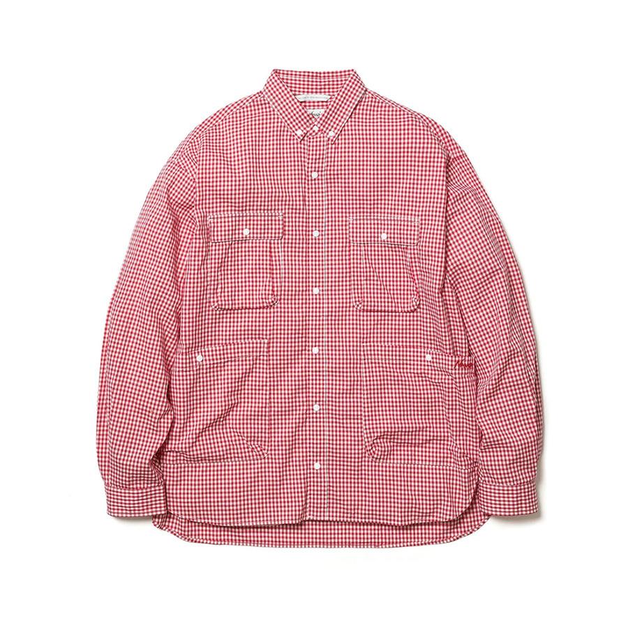 NANGA（ナンガ） CHECK CAMP SHIRTS チェックキャンプシャツ メンズ