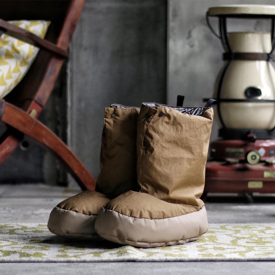 NANGA HOME ナンガ COTTON PEACH DOWN TENT SHOES コットン ダウン テントシューズ  アウトドアフィールド 冬のテレワーク｜selectshopmu｜06