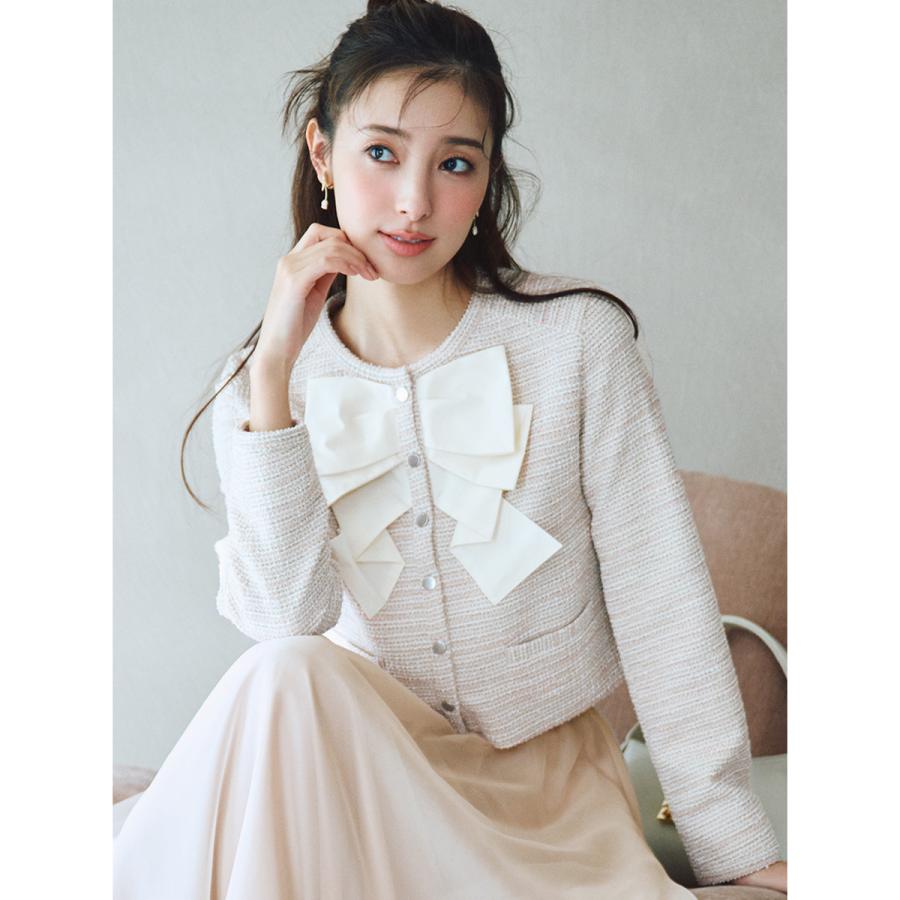 CELFORD（セルフォード） 洗える リボンデザインジャケット cwcj261070