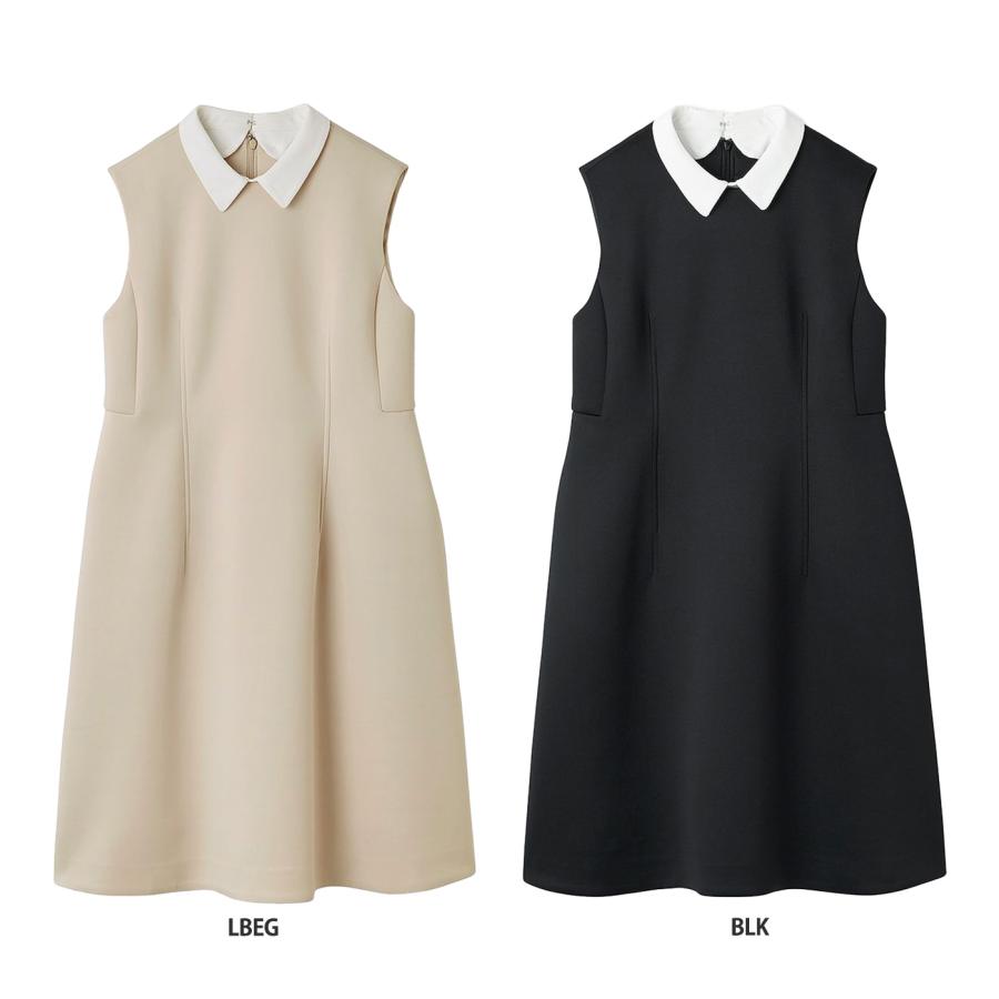 CELFORD 衿付きペプラムミニワンピース CELFORD (セール50%OFF&PT5) / セルフォード 衿付きペプラムミニ