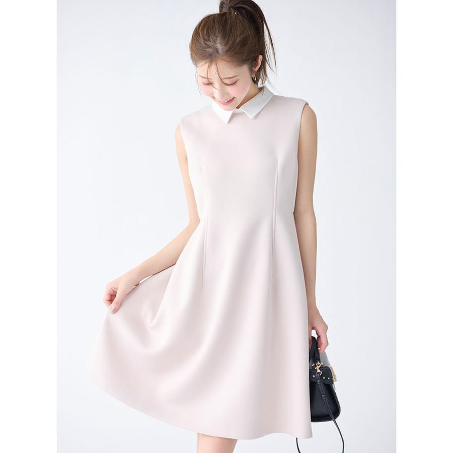 CELFORD 衿付きペプラムミニワンピース 泉里香さん着用♪セルフォードの衿付きペプラムミニワンピースが