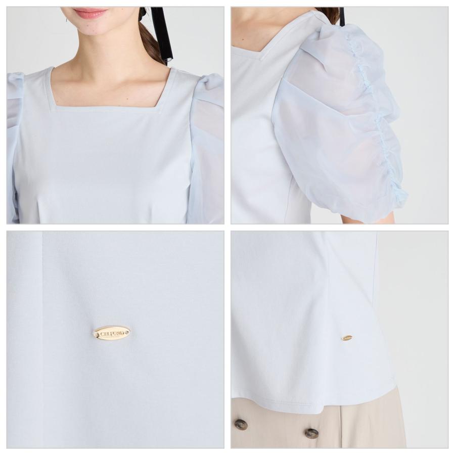 CELFORD（セルフォード） SALE50%OFF シアースリーブカットソー