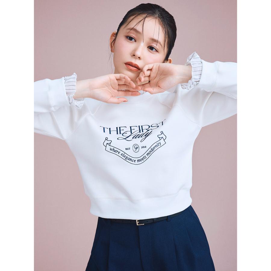 CELFORD（セルフォード） 洗える デタッチャブルスウェットトップス