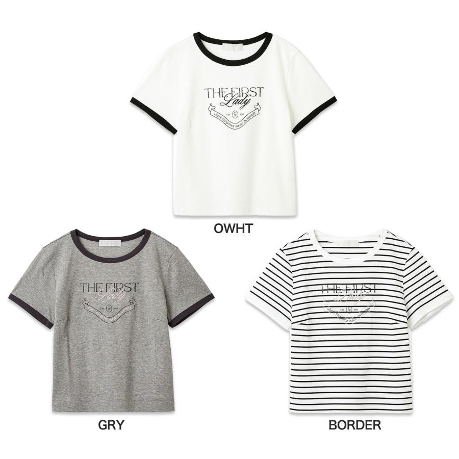 CELFORD（セルフォード） 洗える カレッジロゴリンガーTシャツ