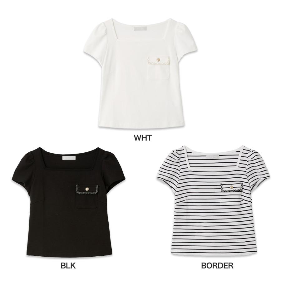 トップス CELFORD CELFORD（セルフォード） 洗える トリムポケットTシャツ cwct262016