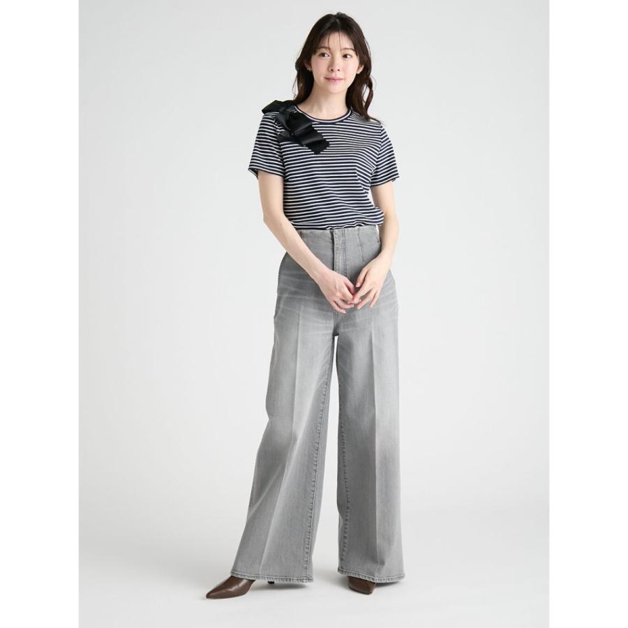 CELFORD（セルフォード） 洗える アシメリボンTシャツ cwct264101