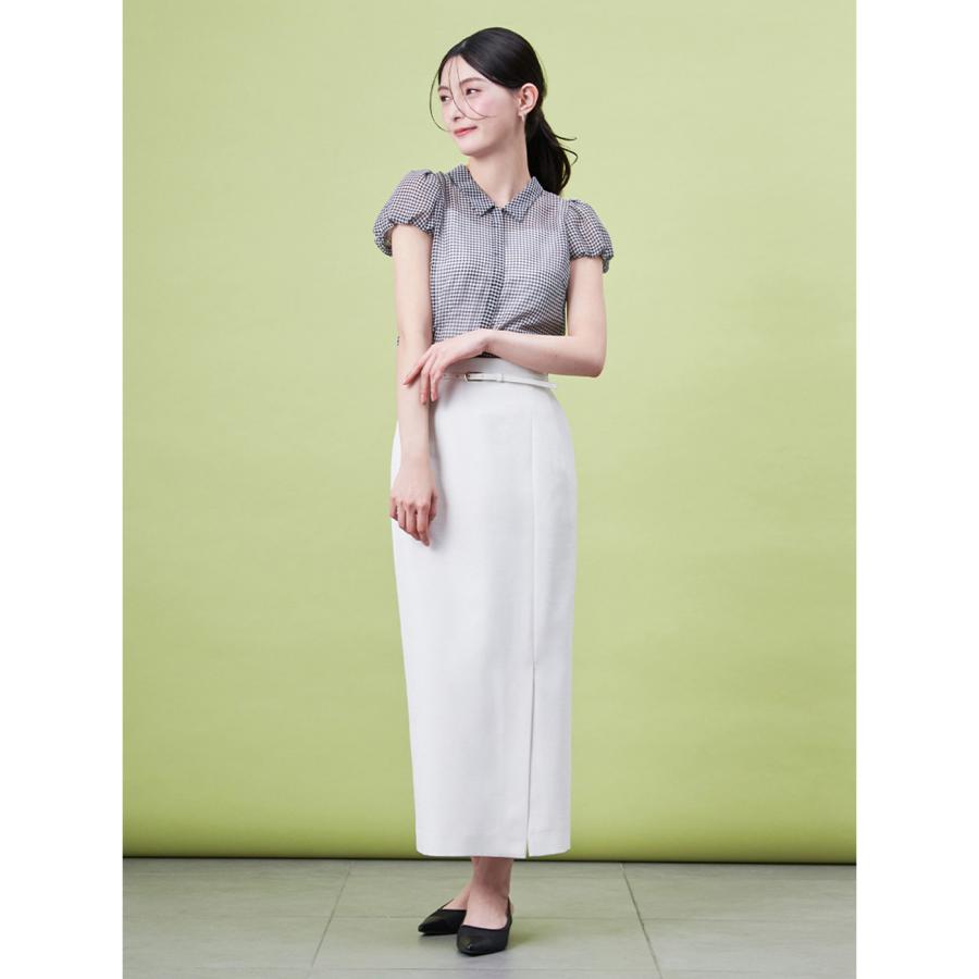 CELFORD（セルフォード） SALE50%OFF 襟付きキャップスリーブブラウス