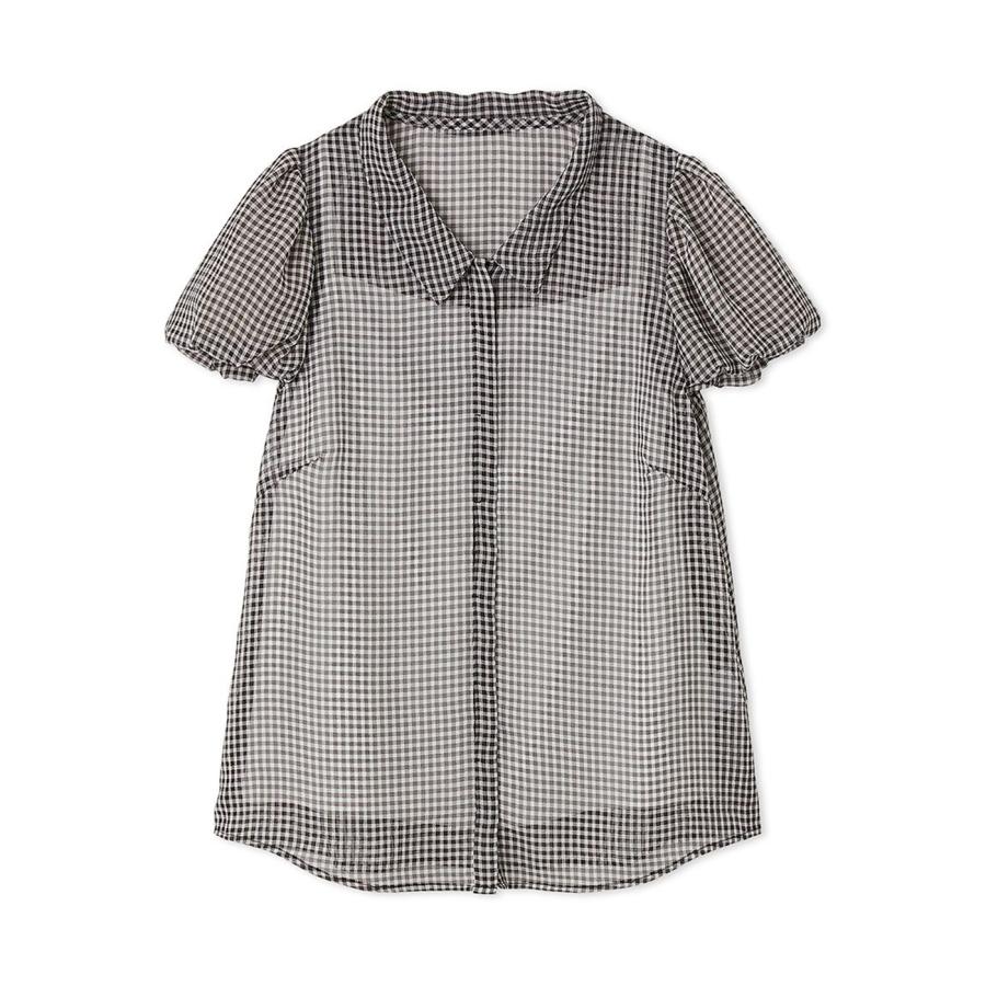 CELFORD（セルフォード） SALE50%OFF 襟付きキャップスリーブブラウス
