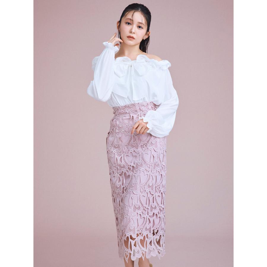 CELFORD（セルフォード） (予約) 洗える ビッグリボンスモックブラウス