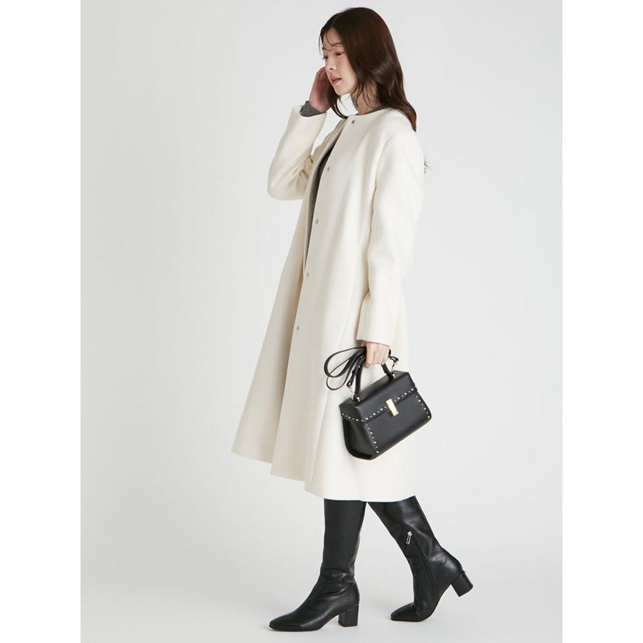 CELFORD (予約) セルフォード カシミヤ混ノーカラーコート