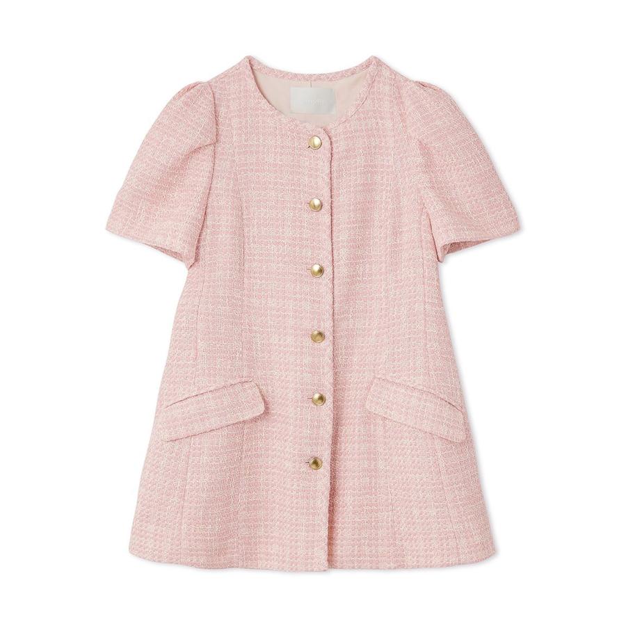 CELFORD バリエーションペプラムジャケット CELFORD｜ノーカラーペプラムジャケット