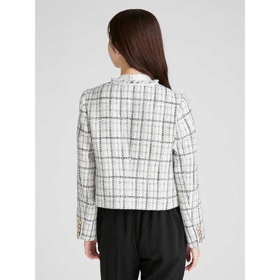 CELFORD（セルフォード） フリンジツイードジャケット cwfj261048