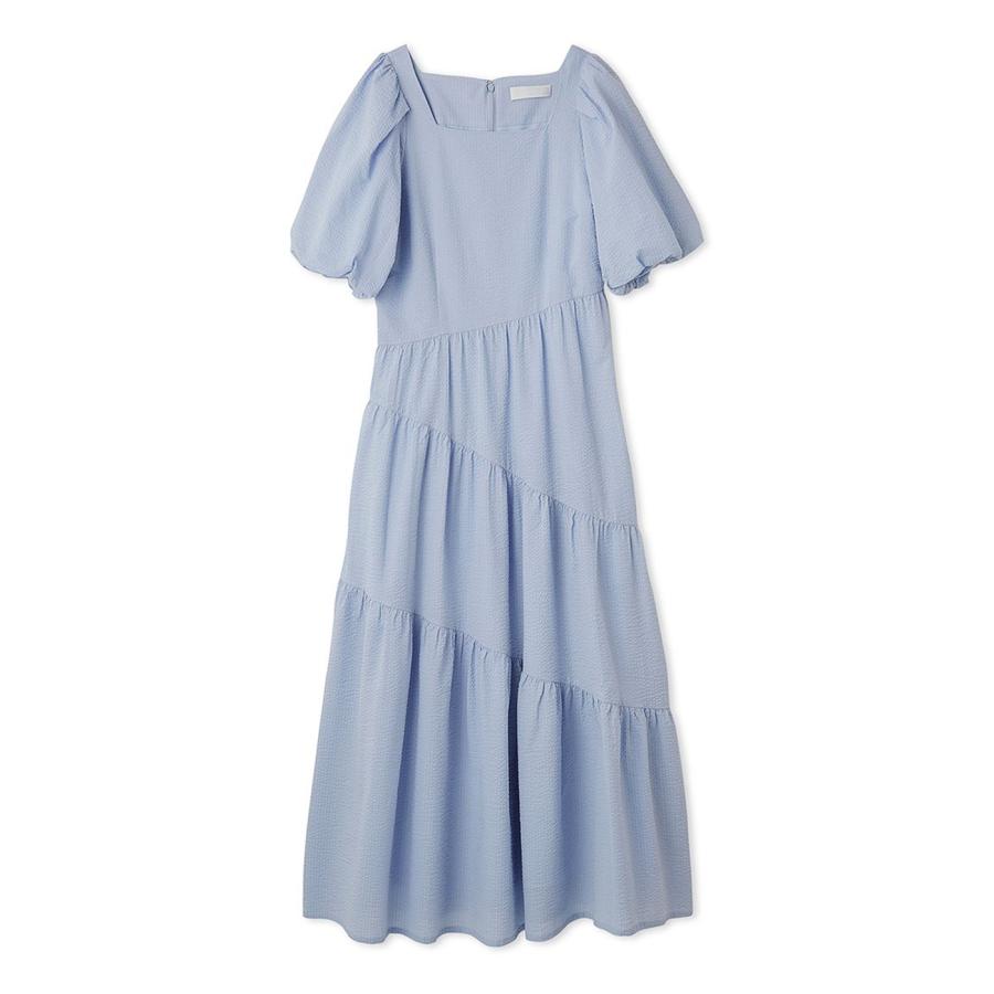 CELFORD スクエアネックボリュームワンピース 新品タグありCELFORD（セルフォード）スクエアネックボリューム