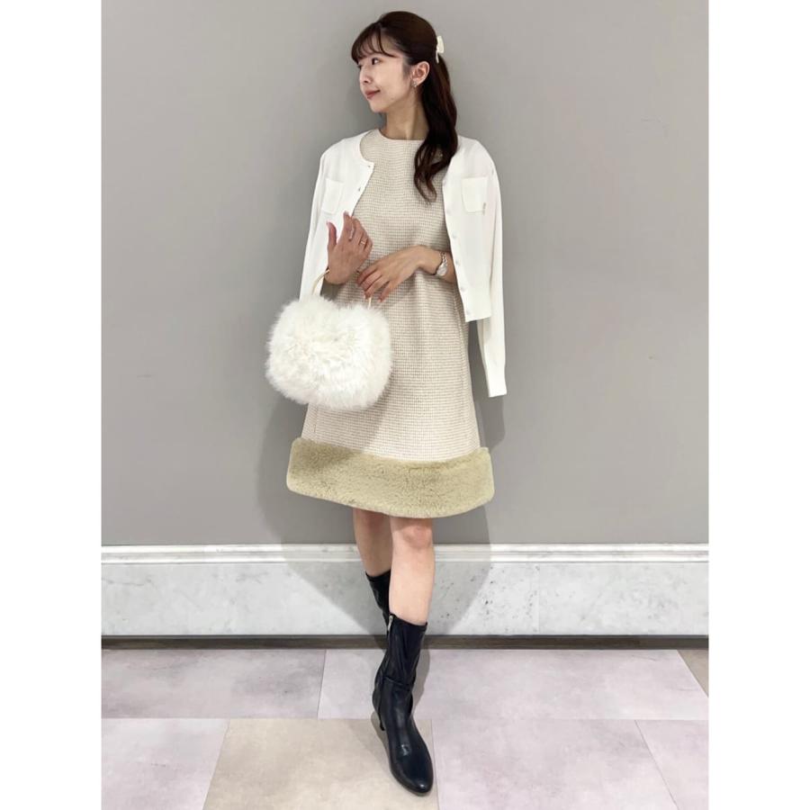 CELFORD（セルフォード） SALE30%OFF 裾ファーミニワンピース