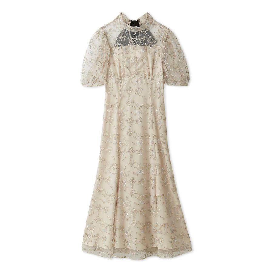 バックリボンスモールフラワードレス CELFORD 36 バックリボンスモールフラワードレス(オケージョンドレス)｜DRESS