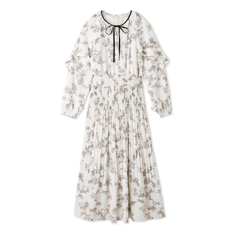 未使用級✨セルフォード 23年モデル 割線フリルワンピース ロング ドレス 花柄 未使用級✨セルフォード 23年モデル 割線フリルワンピース ロング