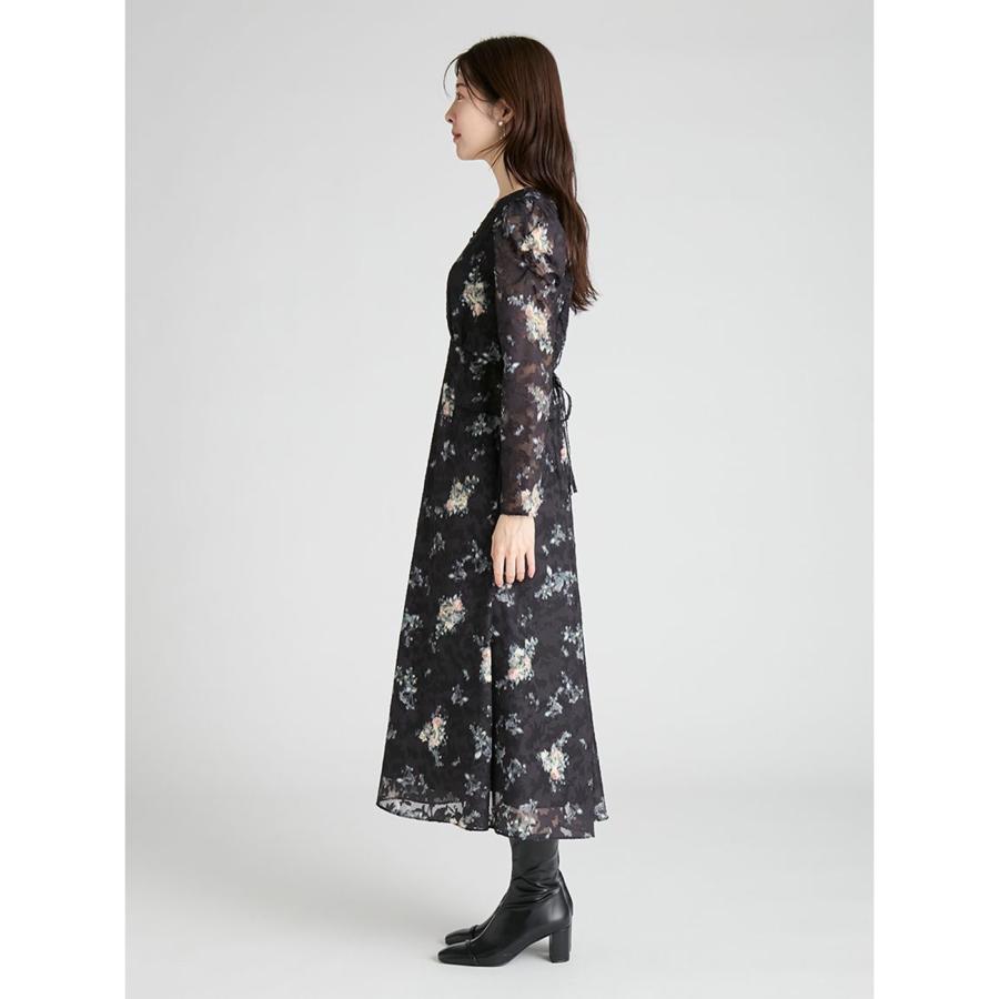 CELFORD（セルフォード） ウエストペプラムデザインワンピース