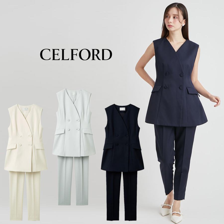 CELFORD（セルフォード） ペプラムセットアップ cwfo261041 レディース