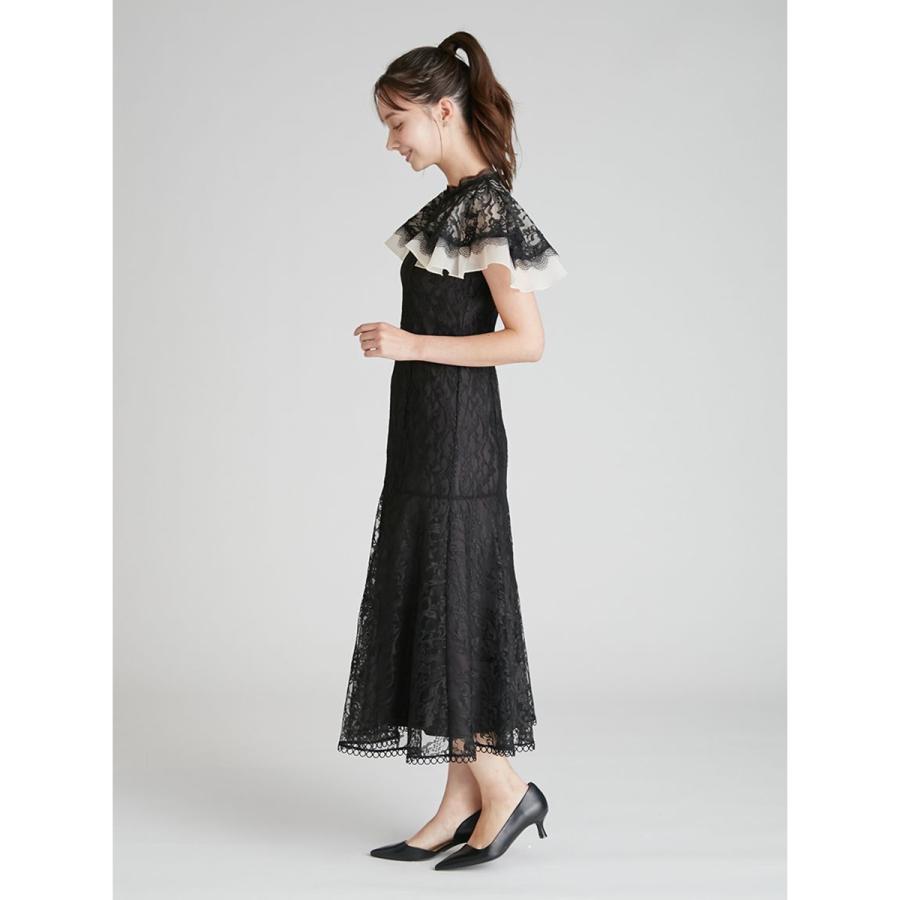 【未使用】CELFORD レースロングワンピース M 黒 CELFORD - 【新品】セルフォード CELFORD スパンコールレース