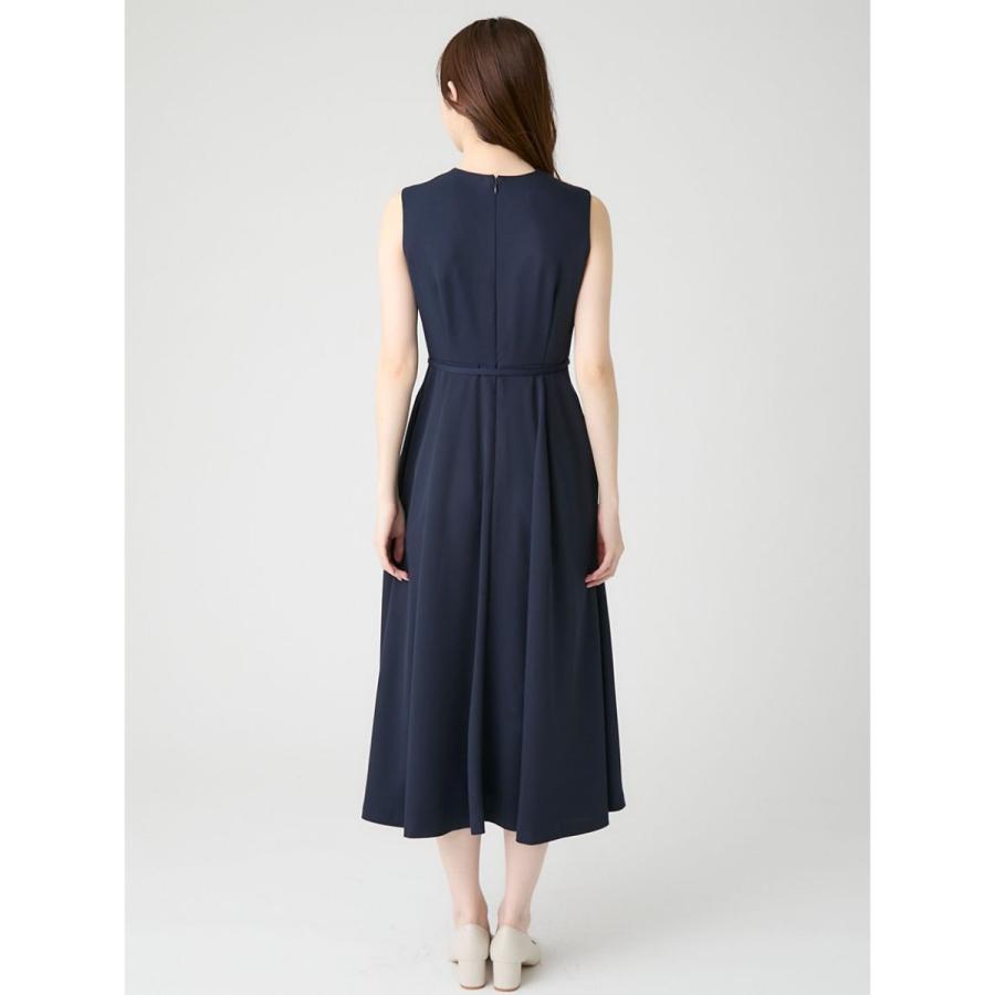 CELFORD（セルフォード） 洗える カシュクールラッフルワンピース 