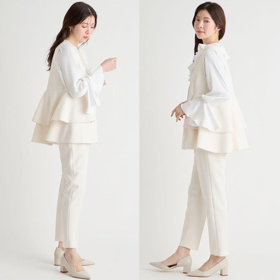 CELFORD（セルフォード） 洗える テーパードパンツ cwfp261034