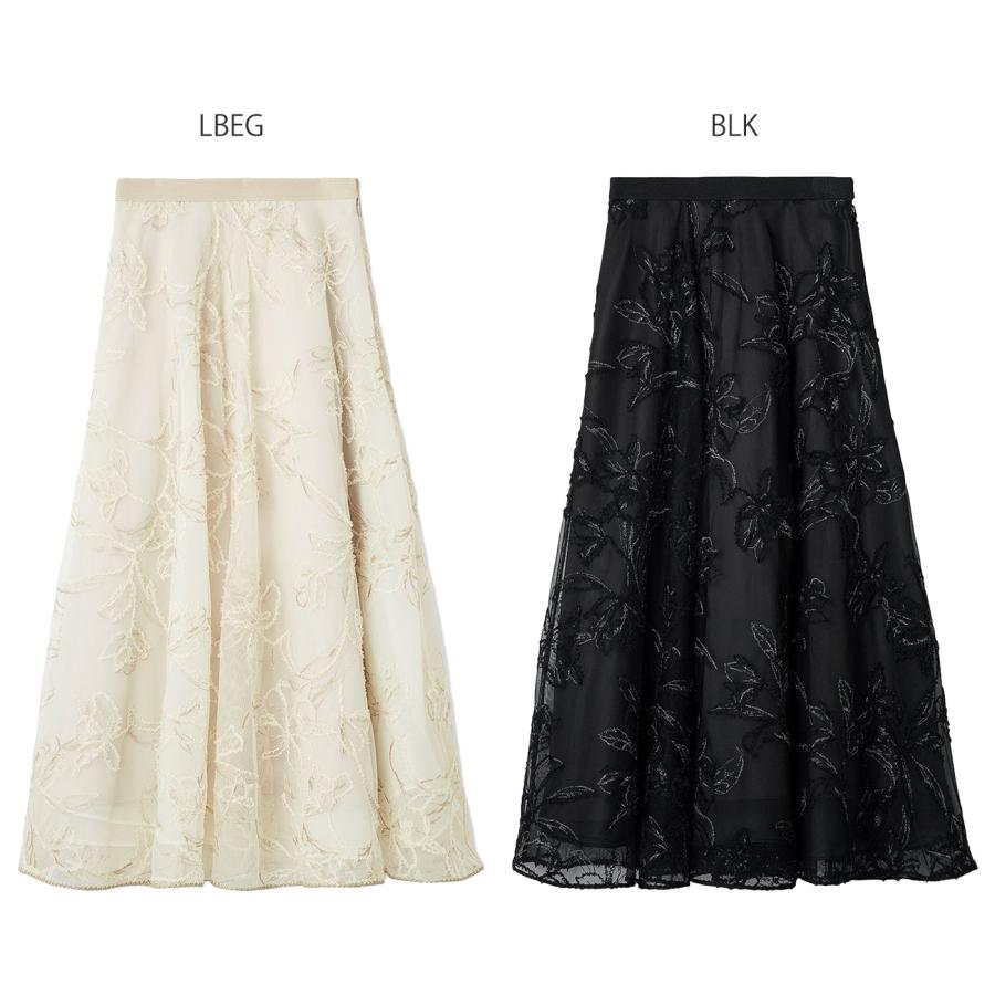 CELFORD（セルフォード） ブラッシュドエンブロイダリースカート