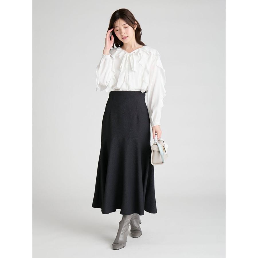 CELFORD（セルフォード） ウォッシャブル ふくれジャガードマーメイド