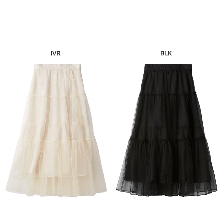 【新品未使用】CELFORD セルフォード♪チュールティアードスカート BLK チュールティアードスカート(SKIRT（スカート）)｜CELFORD（セル