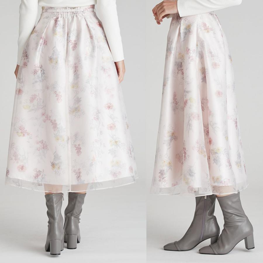 【期間限定値下げ】CELFORD♡レイヤードフラワープリントスカート CELFORD（セルフォード） SALE40%OFF レイヤードフラワープリント