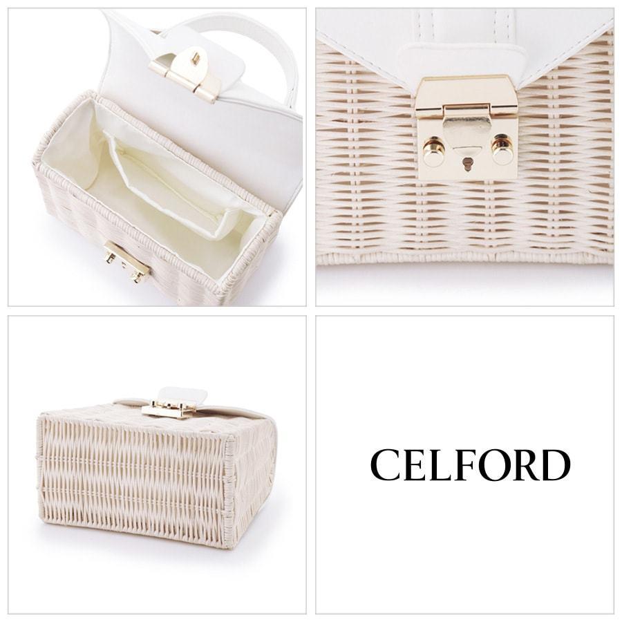 SALE40%OFF CELFORD セルフォード 通販 フラップ付きラタン