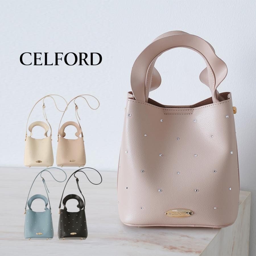 CELFORD SALE40%OFF クリスタルドットワンハンドルバッグ CELFORD SALE40%OFF クリスタルドットワンハンドルバッグ