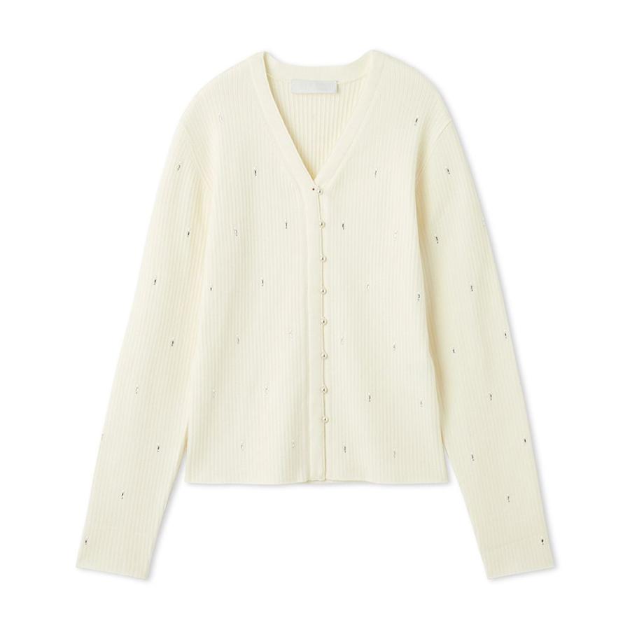 CELFORD（セルフォード） シャイニーVネックニットカーディガン