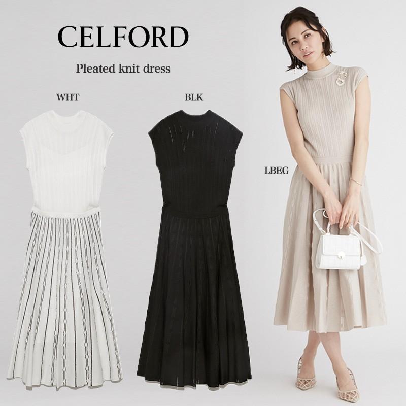 Sale30 Off Celford セルフォード 通販 プリーツニットワンピース Cwno2141 レディース 21春夏 フォーマル サマードレス Cwno2141 セレクトショップムー 通販 Yahoo ショッピング