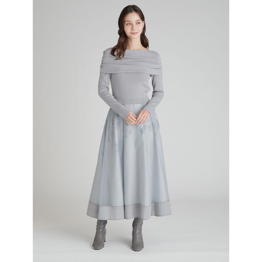 CELFORD（セルフォード） オフショルニットドッキングワンピース