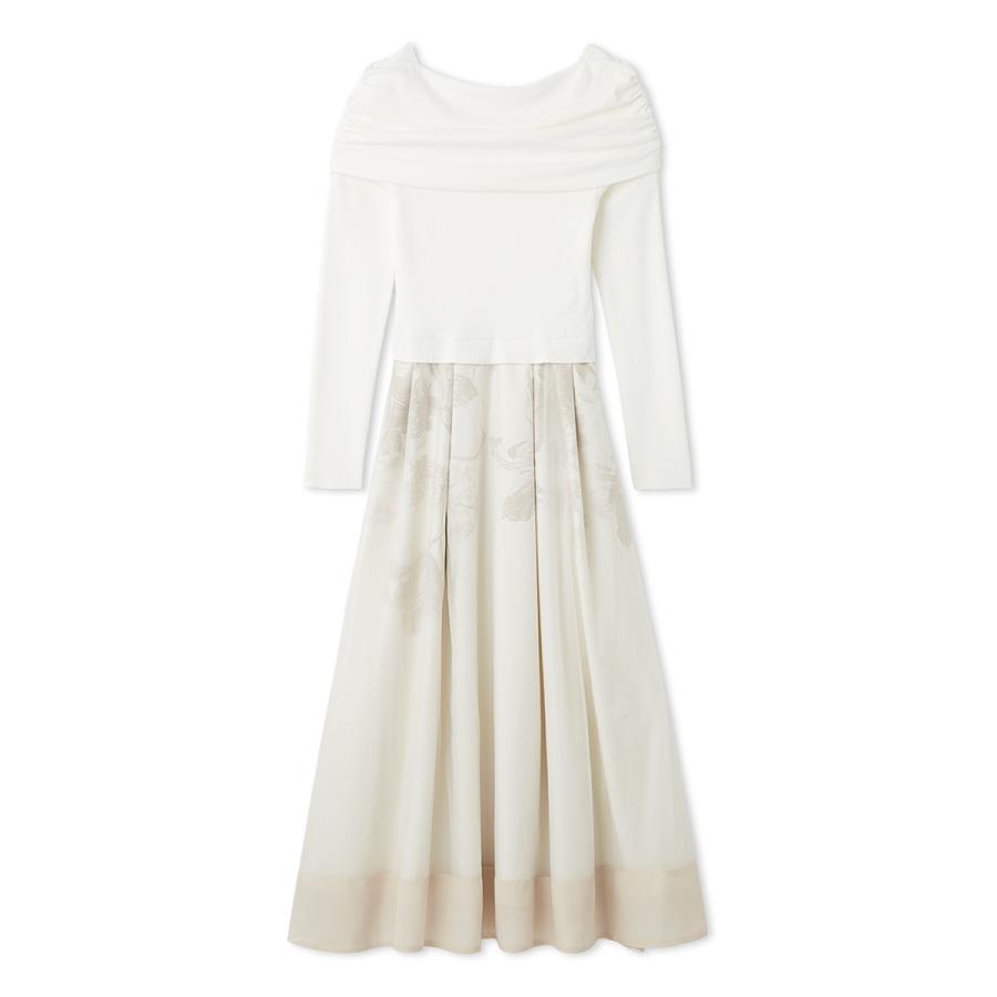 CELFORD（セルフォード） オフショルニットドッキングワンピース