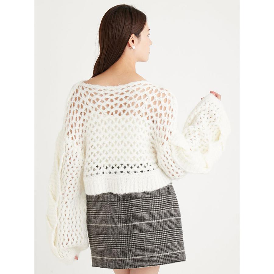 CELFORD（セルフォード） SALE50%OFF CELFORD 袖ケーブルニットプル