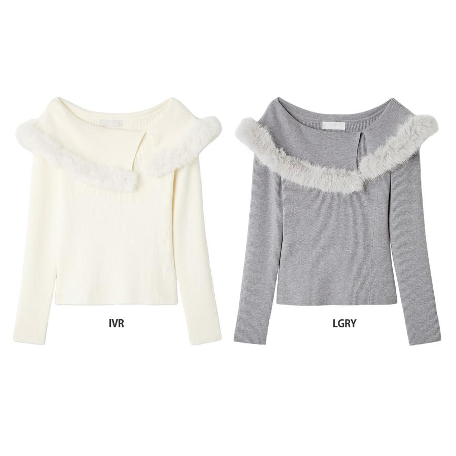 CELFORD（セルフォード） SALE30%OFF シルクカシミヤ混ファートリム