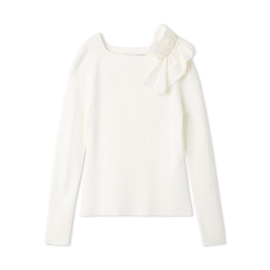 CELFORD（セルフォード） アシメフリルニットプルオーバー cwnt261020