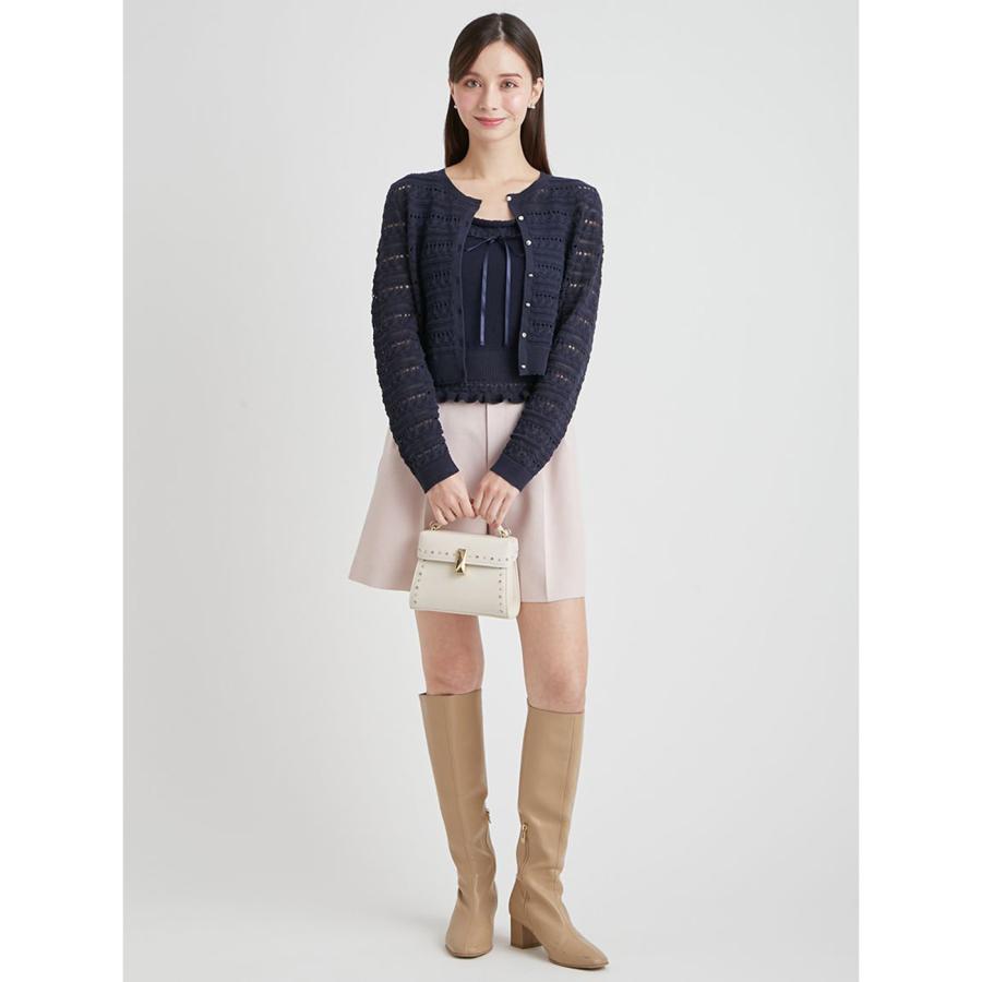 CELFORD（セルフォード） (予約) 洗える レーシーニットアンサンブル