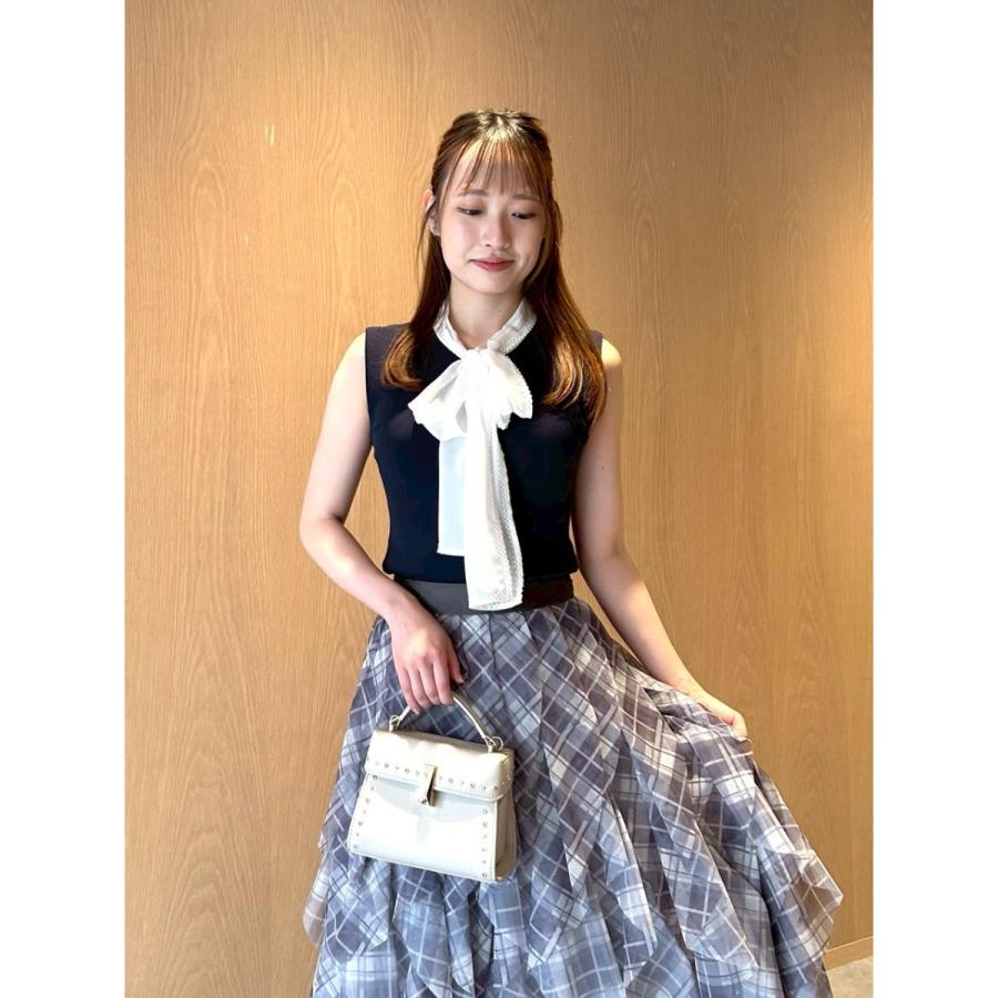 CELFORD（セルフォード） (予約) シフォンボウタイニットプルオーバー