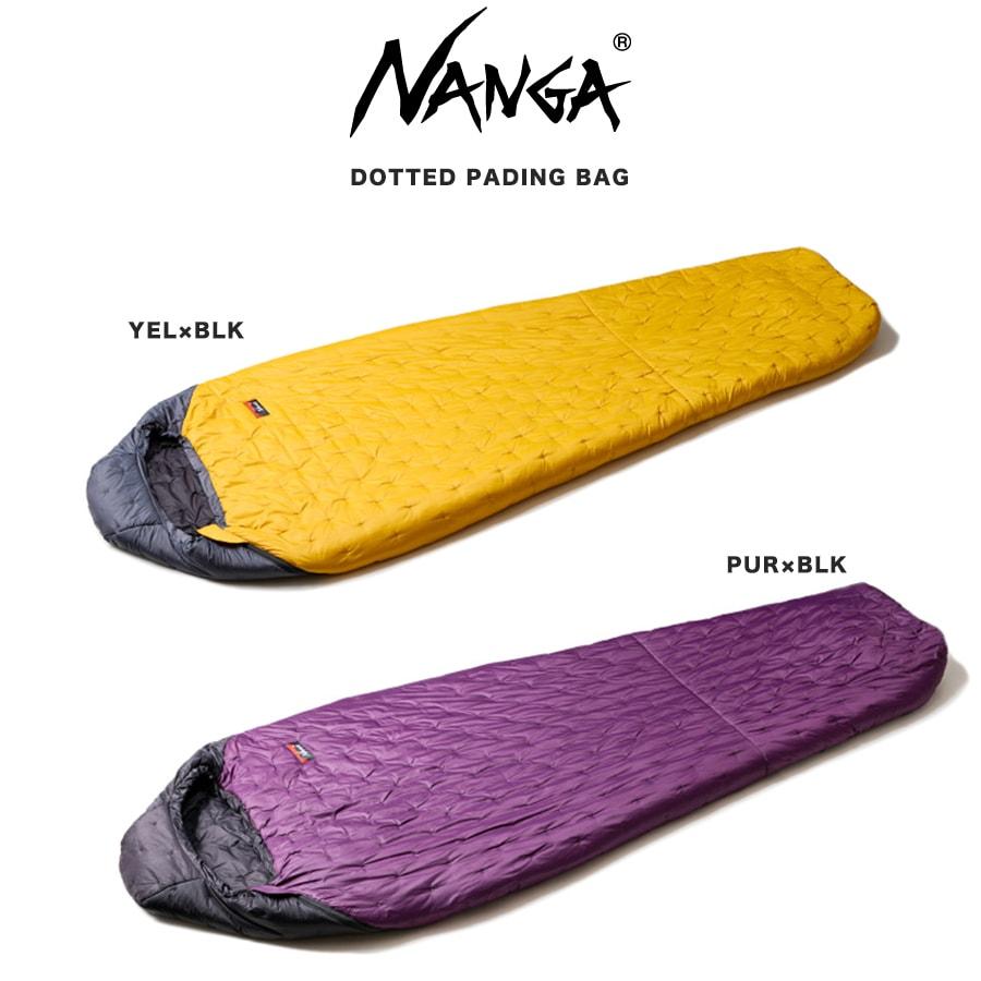 NANGA ナンガ 防災 化繊シュラフ DOTTED PADDING BAG ドッテド NANGA ナンガ 防災 化繊シュラフ DOTTED PADDING BAG ドッテド