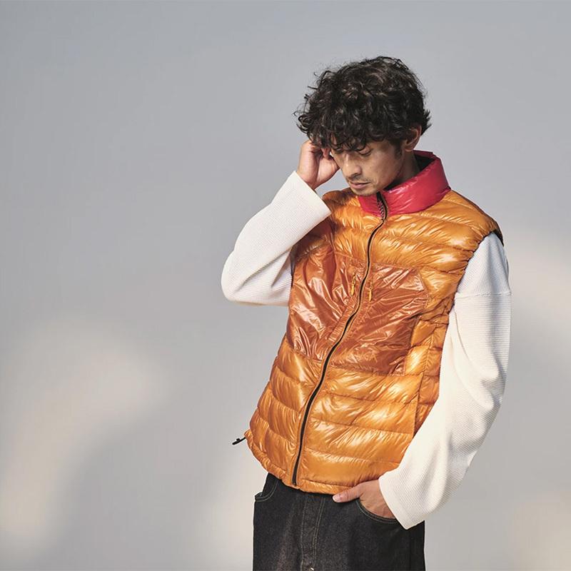 価格は安く Packable Vest Down Aerial 通販 ナンガ Nanga エアリアル コンパクト収納 冬キャンプ ダウン アウトドア メンズ N1adrge0 パッカブル ダウンベスト Downvestpackable