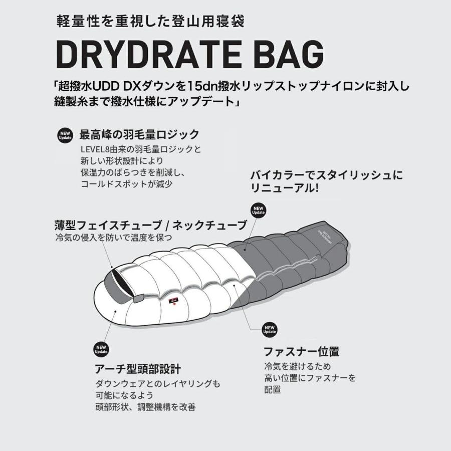 NANGA（ナンガ） シュラフ DRYDRATE BAG 630DX レギュラー ドライド
