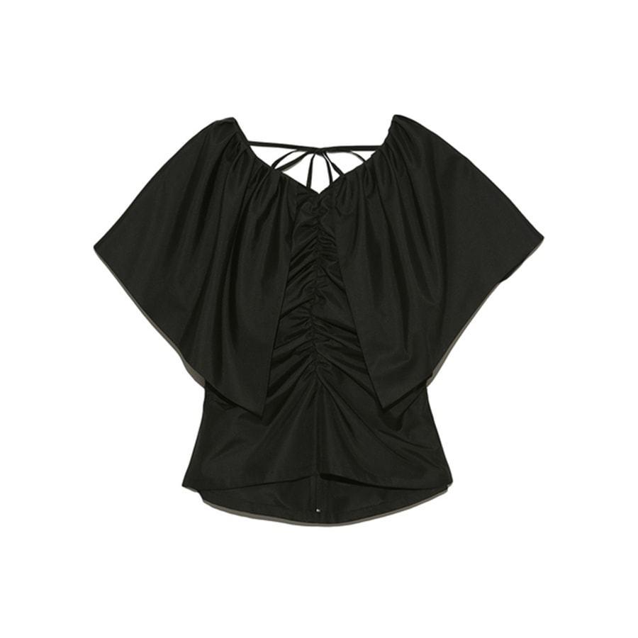 破格値下げ】 - FRAY I.D フリルブラウスBK - 特注製品:6293円