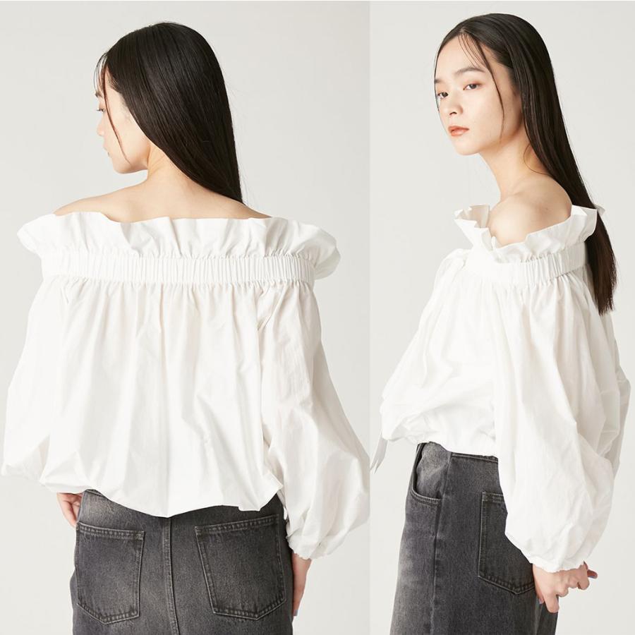 FRAY I.D SALE10%OFF フレイアイディー オフショルパフスリーブ FRAY I.D SALE10%OFF フレイアイディー オフショルパフスリーブ