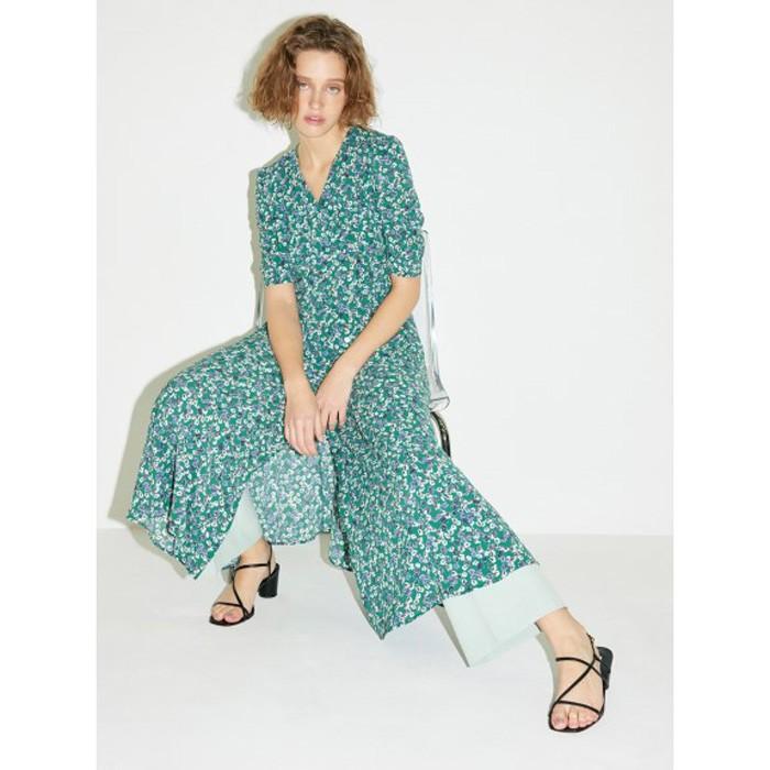 Fray I D フレイアイディー 19春夏 通販 カシュクールフラワーワンピース Fwfo1910 花柄 ロングワンピース 春ワンピ Fwfo1910 セレクトショップムー ヤフー店 通販 Yahoo ショッピング