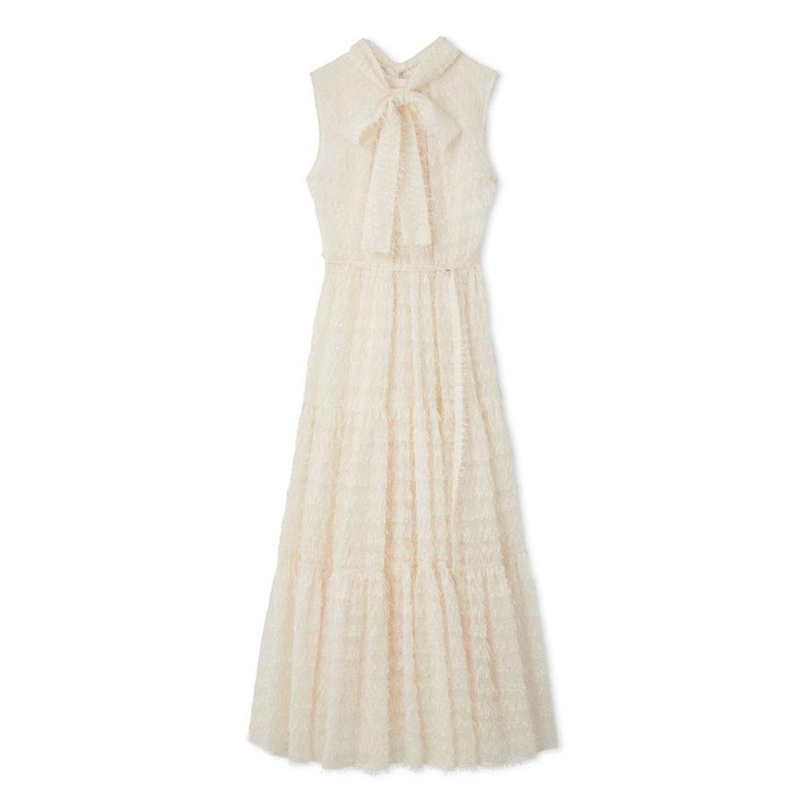 フレイアイディー FRAY.ID 2wayベルト付きティアードワンピース FRAY I.D - 新品タグ付 2wayベルト付きティアードワンピース 白